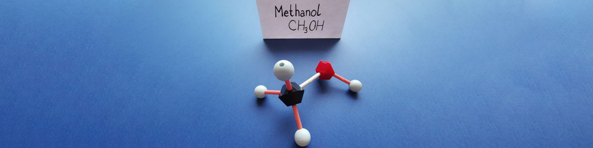 Molekülmodellmodell Methanol